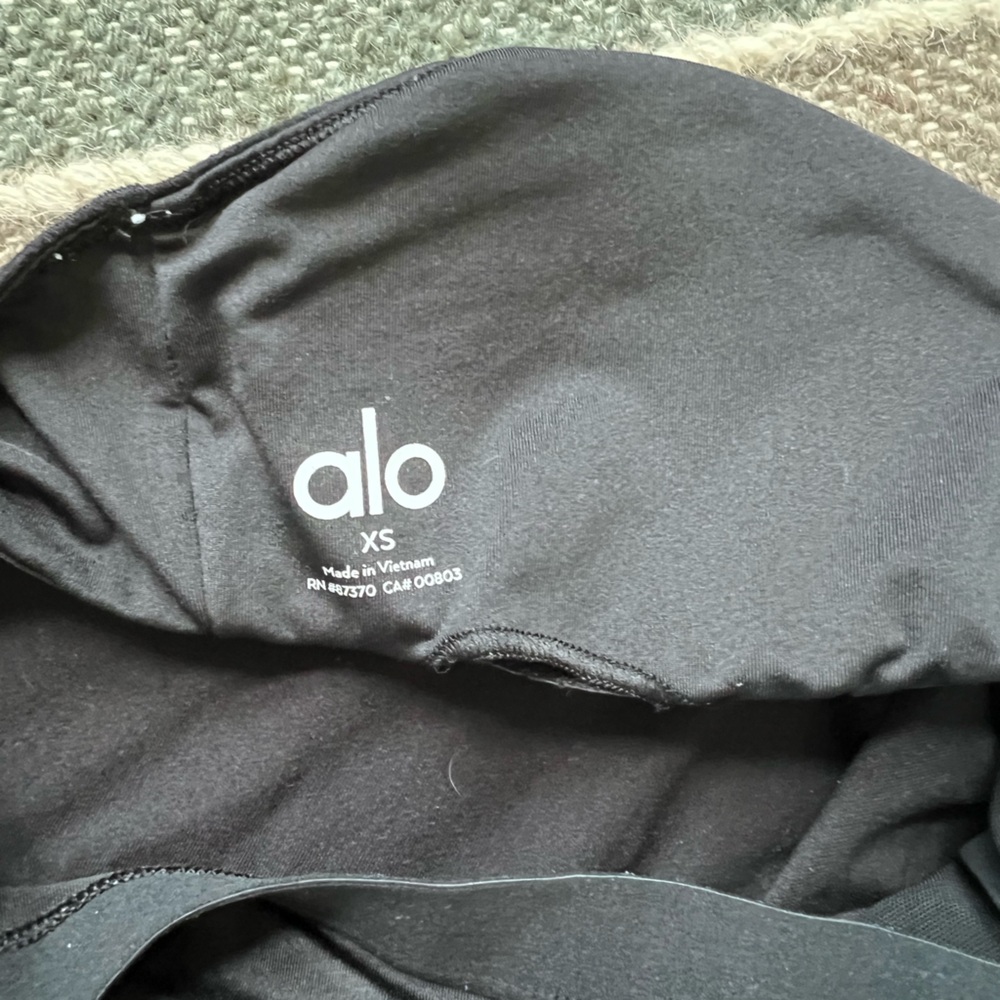 ALO Yoga Black Mini Romper
